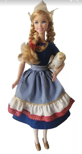 Barbie Muñecas Del Mundo, Holanda, Sin Caja (Usado)