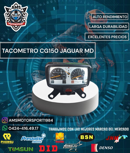 Tacometro Jaguar Md