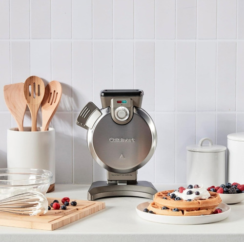 Cuisinart Waf-v100 Wafflera Vertical Anti-derrames