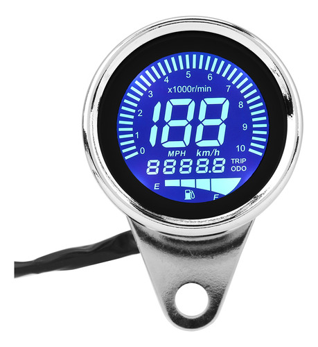 Velocímetro Led Lcd Digital Universal Para Motocicletas