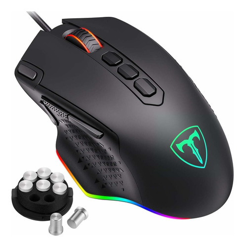 Pictek Rgb Gaming Mouse [2020 Mejorado] Raton Con Cable Para