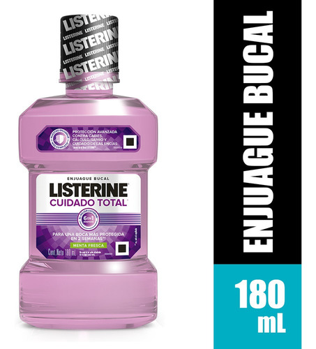 Enjuague Bucal Listerine Cuidado Total - mL a $86