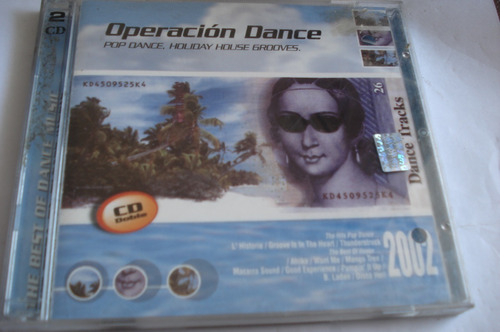 Cd Operacion Dance Holiday House Grooves Doble