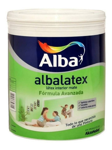 Albalatex Mate Blanco 1 Litro