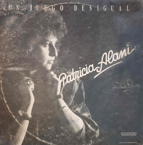 Patricia Alani - Un Juego Desigual Lp (Usado)