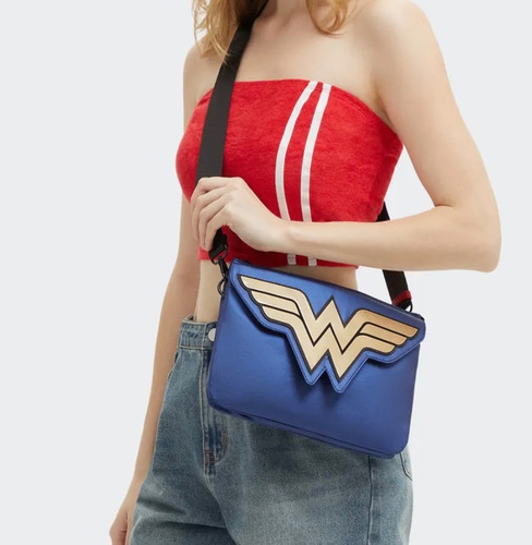 Bolsa Kipling Riri Mujer Maravilla (original) Azul Metálico Lisa Níquel Azul Metálico