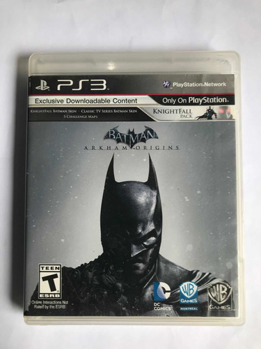 Batman Arkham Origin Ps3