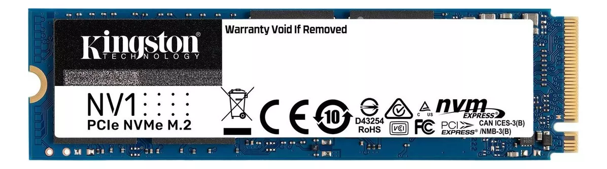 Tercera imagen para búsqueda de m 2 nvme 500gb kingston