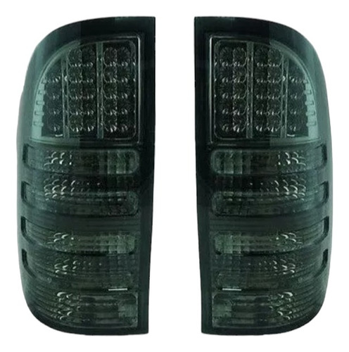 Mica Trasera Led Ahumado Para Hilux Marca Toyota 2007/2011