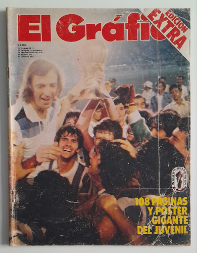 Revista El Grafico 3127 Argentina Campeon Mundial Sub20 1979