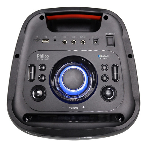 Caixa De Som Philco Acústica Pcx10101 2000w Cor Cinza 127/220V