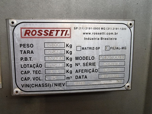 Imagem 15 de 15 de Bi-caçamba Rossetti Ano 2019 / 2019 Rossetti 25m