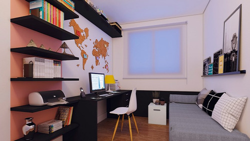 Imagem 9 de 20 de Compre Seu Apartamento Em Lançamento No Potiguara Com 43,34 M² | Jardim Leme, São Paulo | Sp - Apl584301v