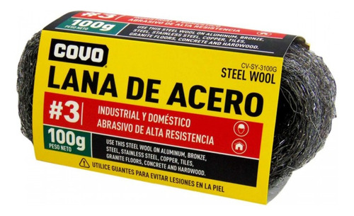 Lana De Acero Pequeña 100g 