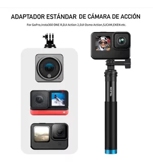 Palo De Selfie Extensible De Mano Para Gopro Telesin