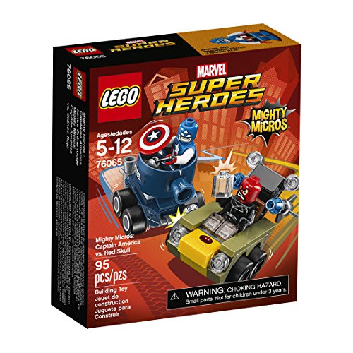 Lego Super Heroes Mighty Micros Capitán América Contra Red S