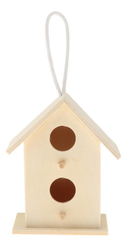 3 Bird Feeder Outdoor Wooden Hanging Food Container For