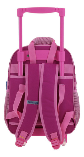 Mochila Chica Ruedas Chenson Mario Bros Peach Barb