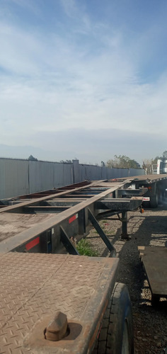 Rampla Containera Multiproposito Dos Ejes Separados