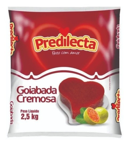 Goiabada Cremosa 2,5kg Bag Predilecta 