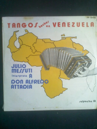 Lp. Julio Messuti. Tangos. 1981. Tangos. Vinilo