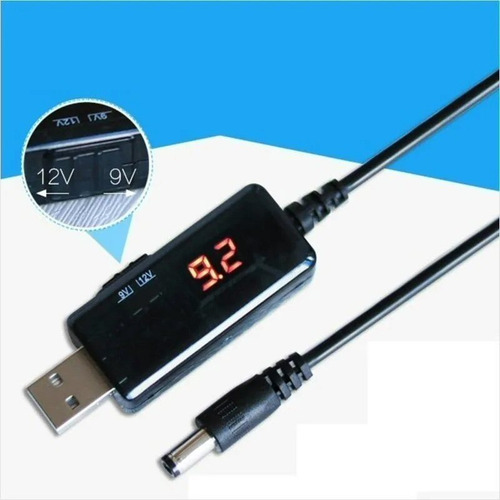 Fuente 9 Y 12v Salida Alimentada Desde Cualquier Puerto Usb