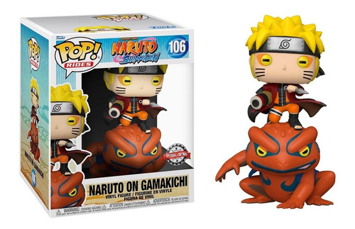 Naruto On Gamakichi S E Funko Pop 106 Naruto Shippuden 