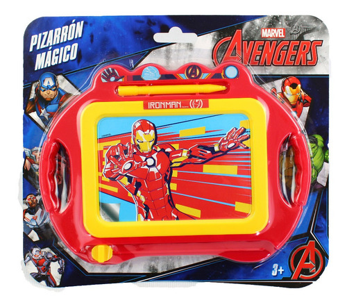 Pizarron Magico Spiderman Ironman Avengers Juguete Didactico