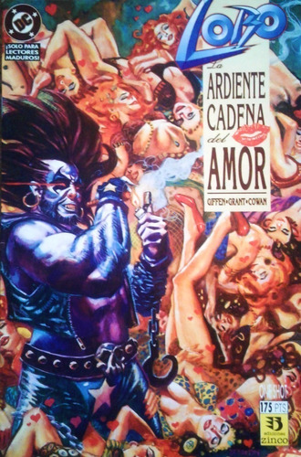 Lobo La Ardiente Cadena Del Amor Revista Comic Dc (1992)