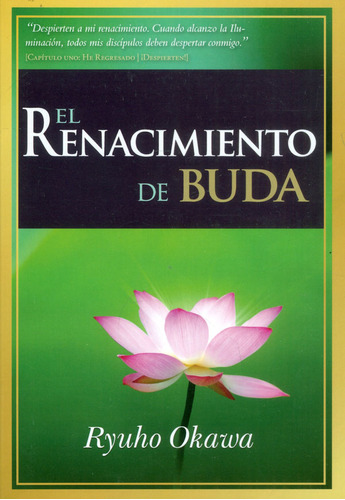 El Renacimiento De Buda ( Libro Nuevo Y Original )