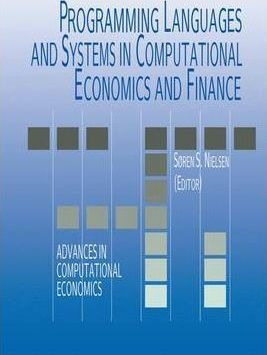 Programming Languages And Systems In Computational Econom...