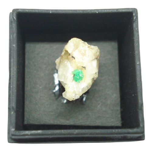 Mineral Natural  Annabergita De Grecia Pieza De Colección