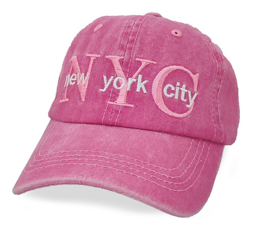 Gorra Para Niñas Nenas Vintage Visera Algodón New York Nyc