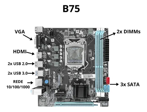 Pc Computador Cpu I7 / Hd 2tb + Ssd 480gb / 16gb Memória Ram