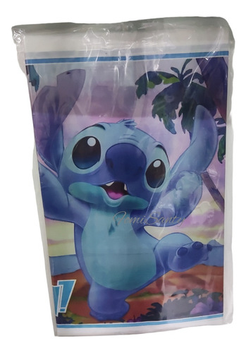 Mantel Para Fiestas Stitch Fiesta Plastico Rectangular Stich