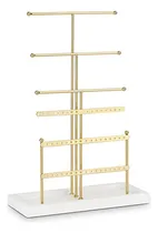 Comprar Organizador De Joyas, Soporte De Mesa Para Joyas, Dorado