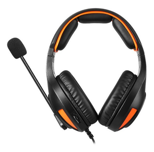 Audifonos Diadema Gaming Multiplataforma Xbox Pc Sades A2 Color Negro