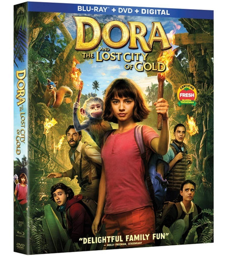 Blu-ray + Dvd Dora & The Lost City Of Gold