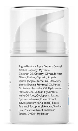 Imagen 3 de 6 de Biología Pura Crema Retinol Crema Hidratante Con Ácido Hialu