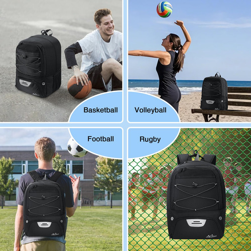 Moko Basketball Bag Backpack, Soccer Backpack For Men & Wome