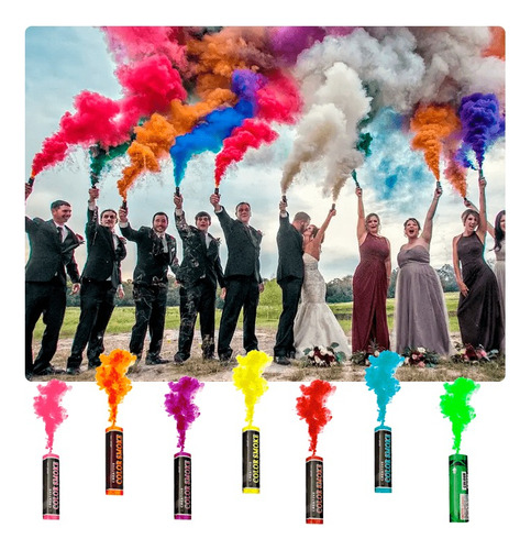 Humo De Color Para Concierto Estadio Matrimonio