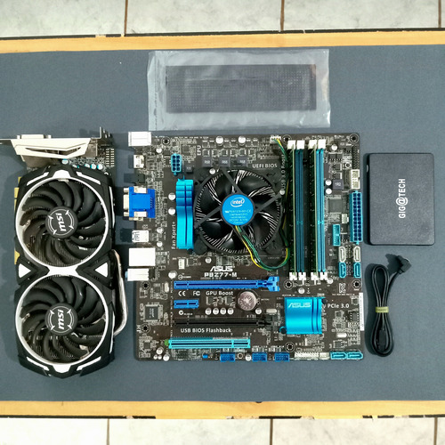 Combo Rx 570 4gb, I5 3570k, 16gb Ddr3, Mother Z77, Ssd 128gb