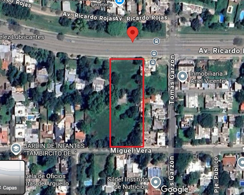Terreno En Venta De 3.049 M2 Av. Ricardo Rojas