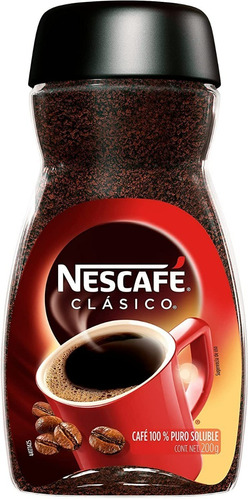Café Nescafé Clásico 200 Gr   Rico Aroma.