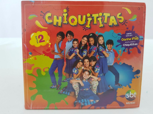 Cd Chiquititas Volume 2 Infantil Novela Chiquititas Musica