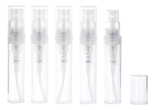 Botella De Aerosol De Perfume De Vidrio De 5 Ml, 100 Piezas