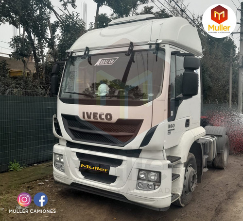 Iveco Stralis 360 C/ Baranda Volcable Salto Modelo 2021