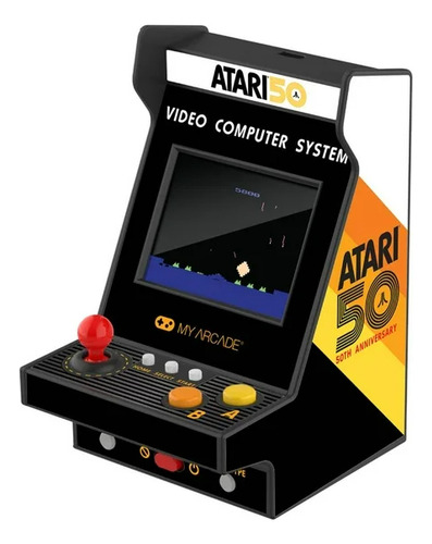 Consola Portátil My Arcade Nano Atari 75 Juegos Dgunl-7014 Color Negro