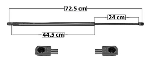 Amortiguador 5ta Puerta Der Izq Pontiac Montana 1999-2006