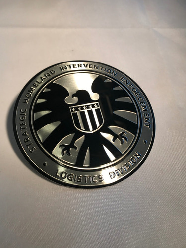 Emblema Insignia Aluminio United States Usa Eeuu .x1 E502